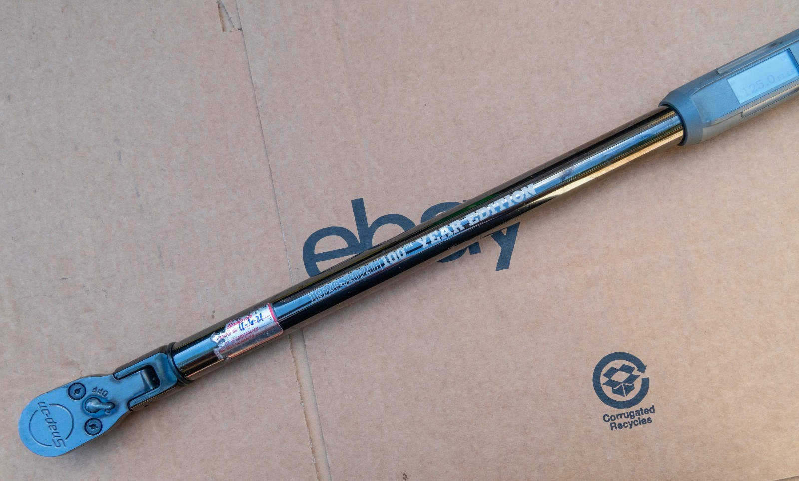 Snap-On Tools ATECH3F300VA 1/2″ Digital Torque Wrench 100TH ANNIVERSARY