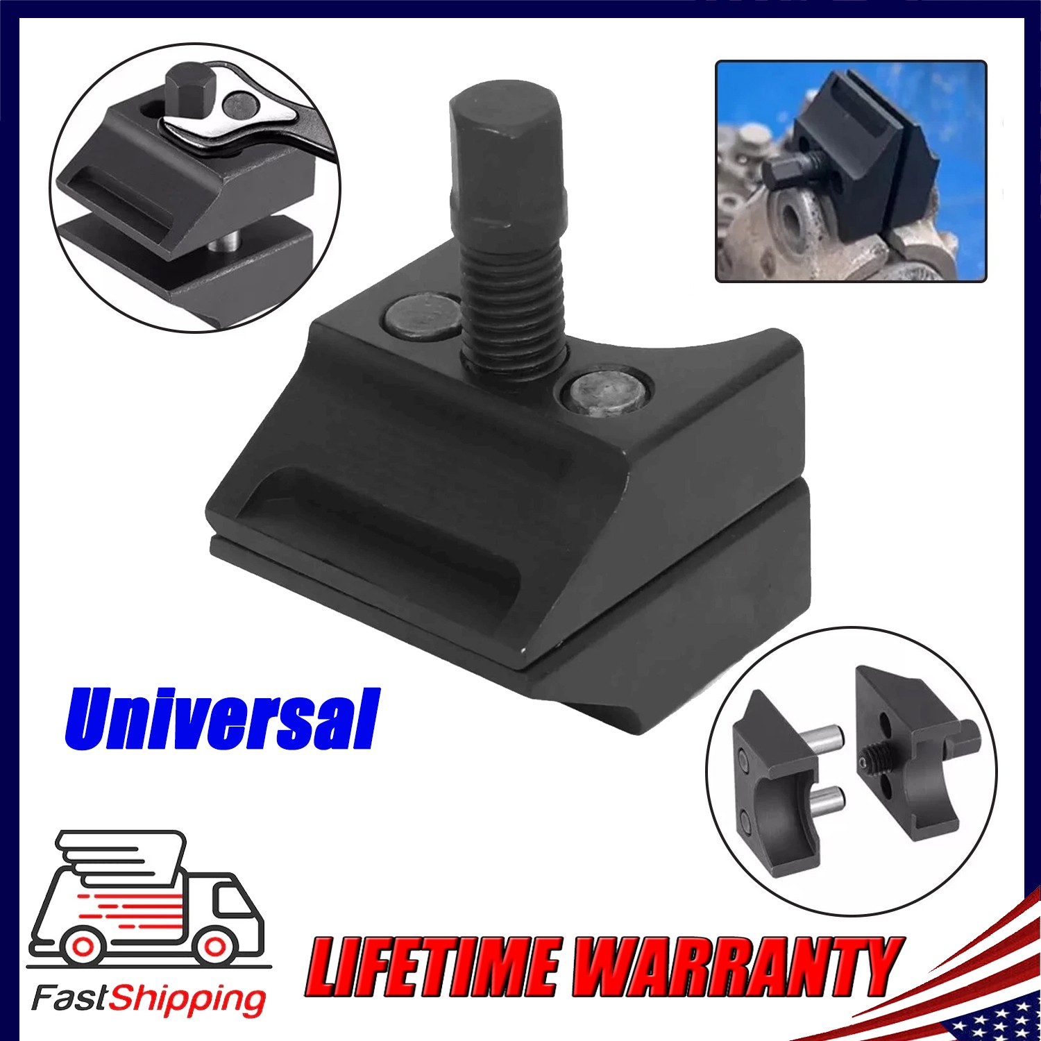 1pc Universal Suspension Strut Split Hub Steering Knuckle Spreader Tool