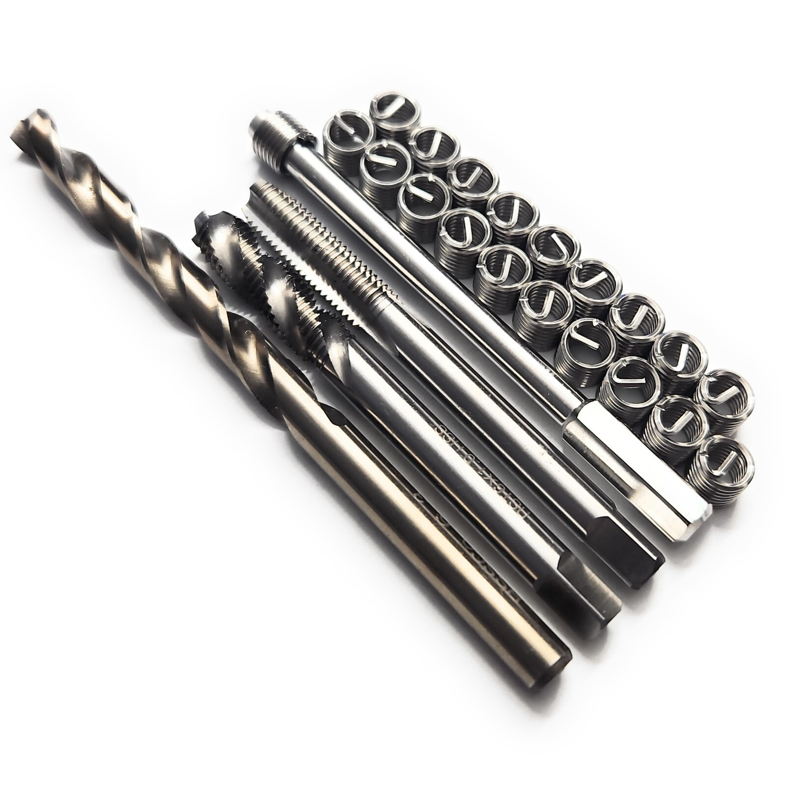 6×1.0 Helicoil Kit Metric SS304 (24pc), Thread Repair KIT, Helicoil Inserts Kit