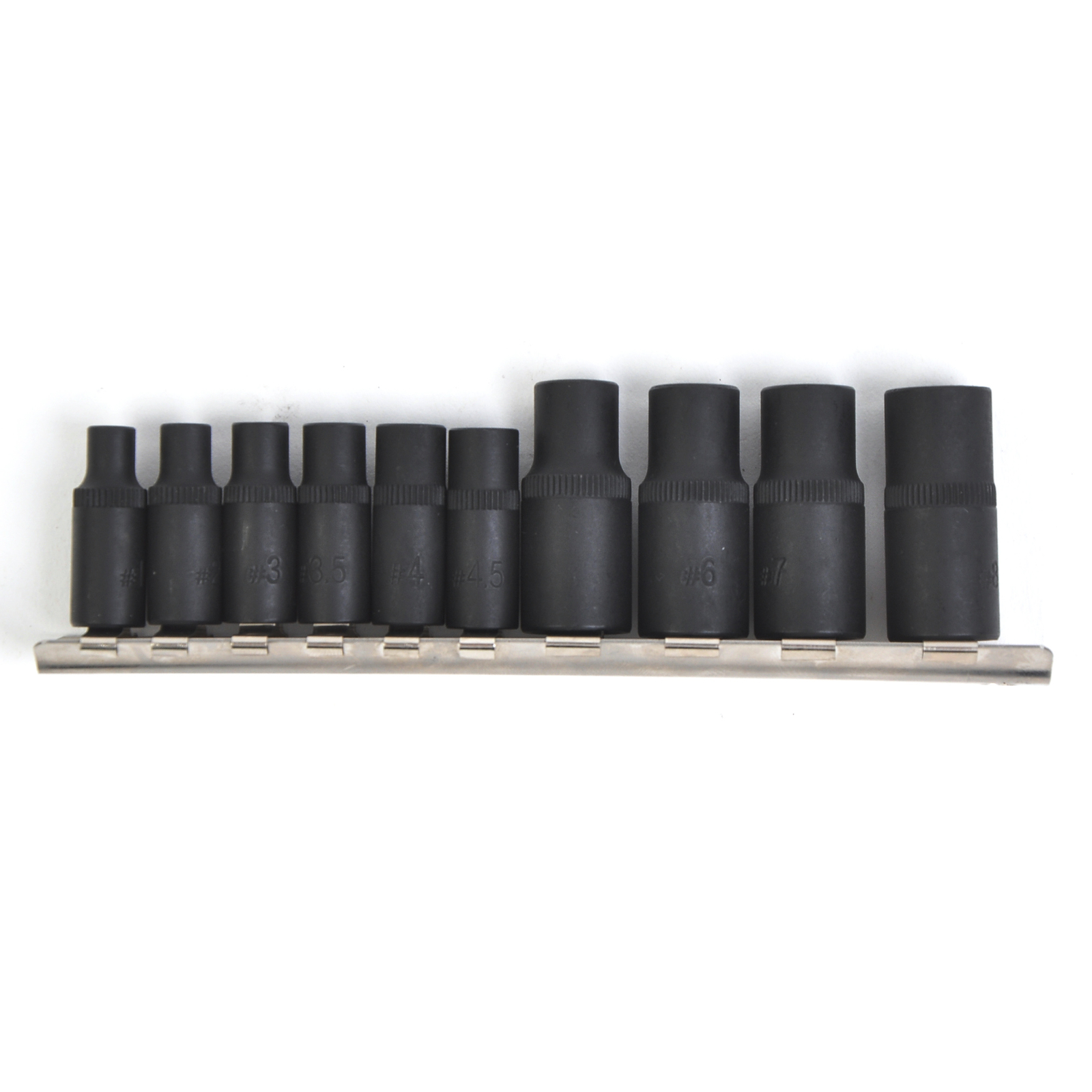 1/4″ 3/8″Dr 10pc Tap Socket Set Magnetic Tap Holders Kit Set Thread Cutting Tool