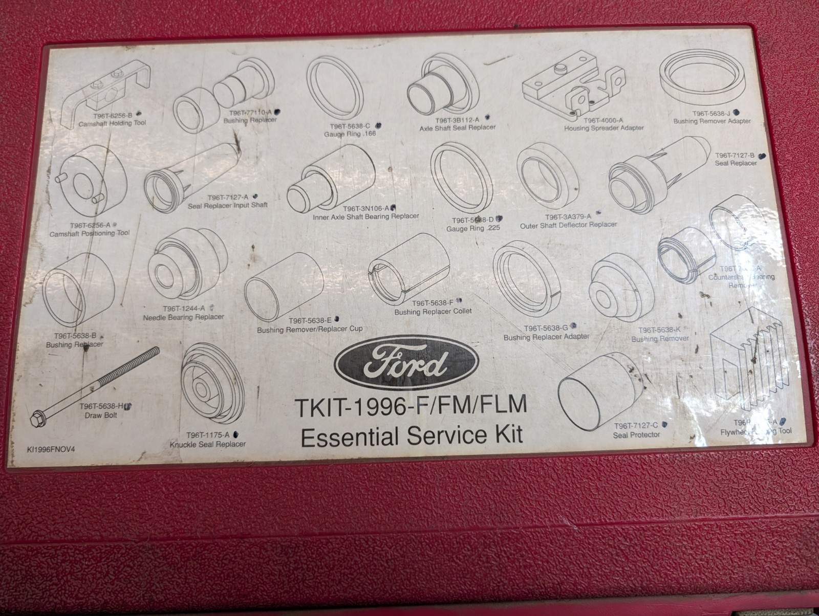 Ford Rotunda Truck F-Series Front Axle & Transmission Set TKIT-1996-F/FM/FLM