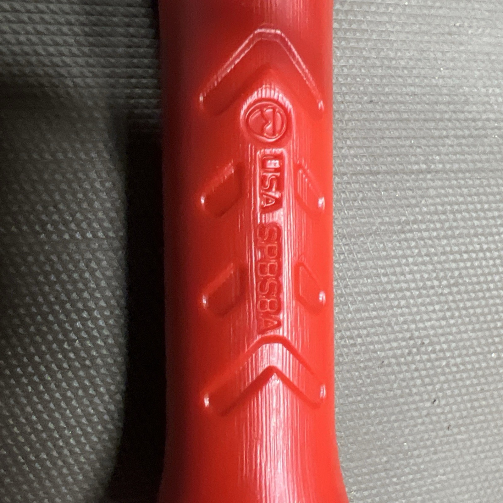 2Piece Set Snap-on USA Red Handle Striking Pry Bar SPBS18A SPBS8A