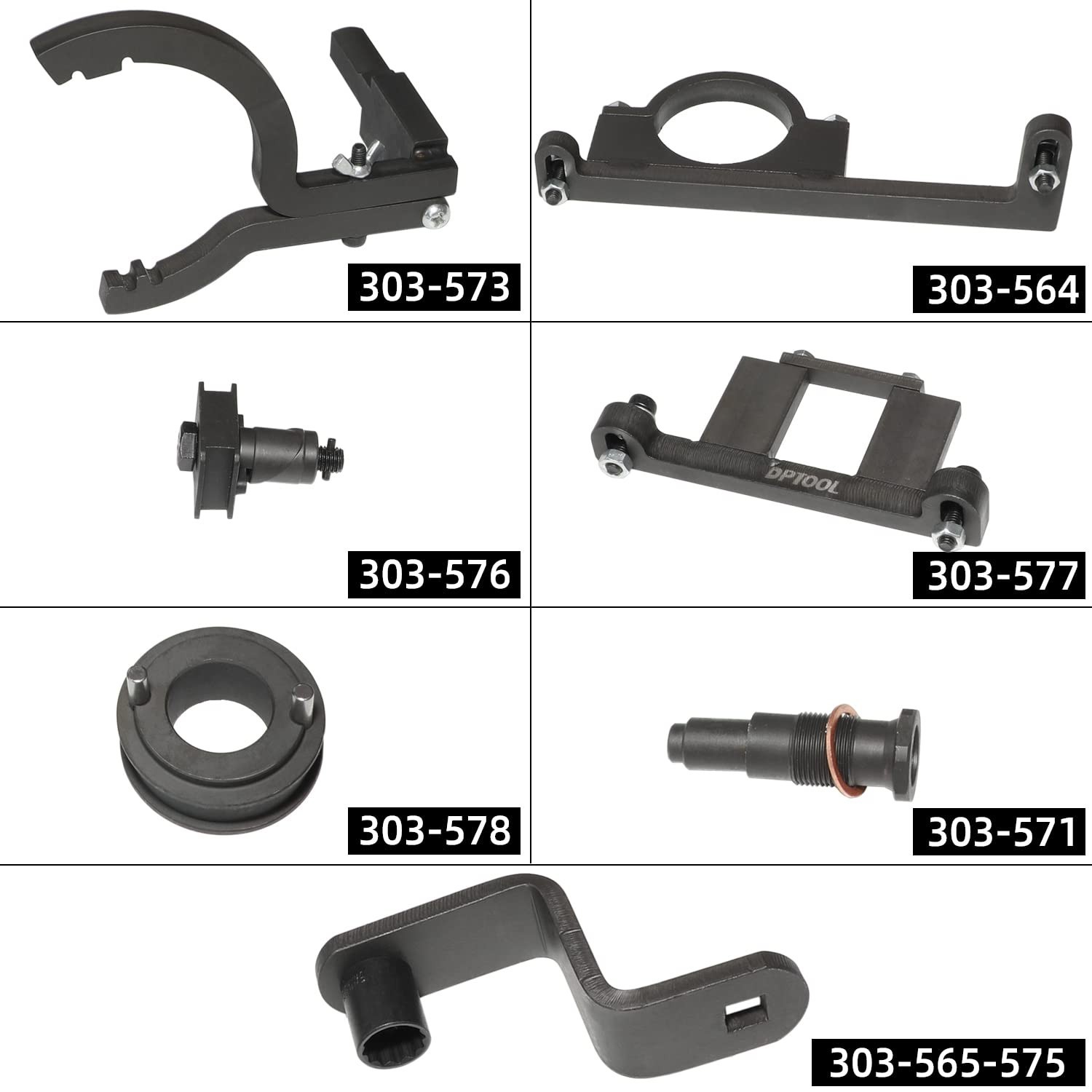 Camshaft Timing Tool Kit for Ford Land Rover Mazda 4.0L V6 – 8 Piece Set