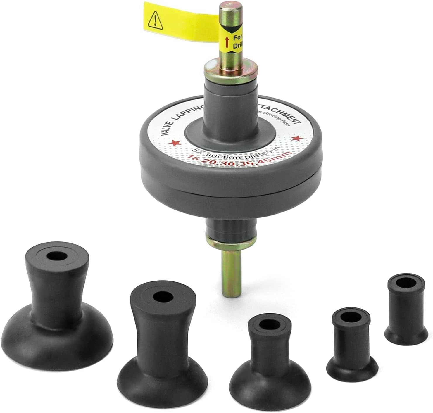 Valve Lapping Tool Attachment Kit Valve Lapper for Drill Valve Grinding Engine