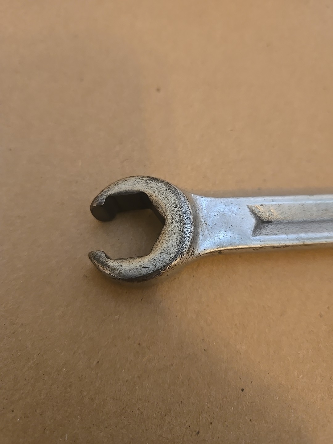 Snap On 5/8″-11/16″ 6PT SAE Chrome Flare Nut End Wrench USA RXH2022S