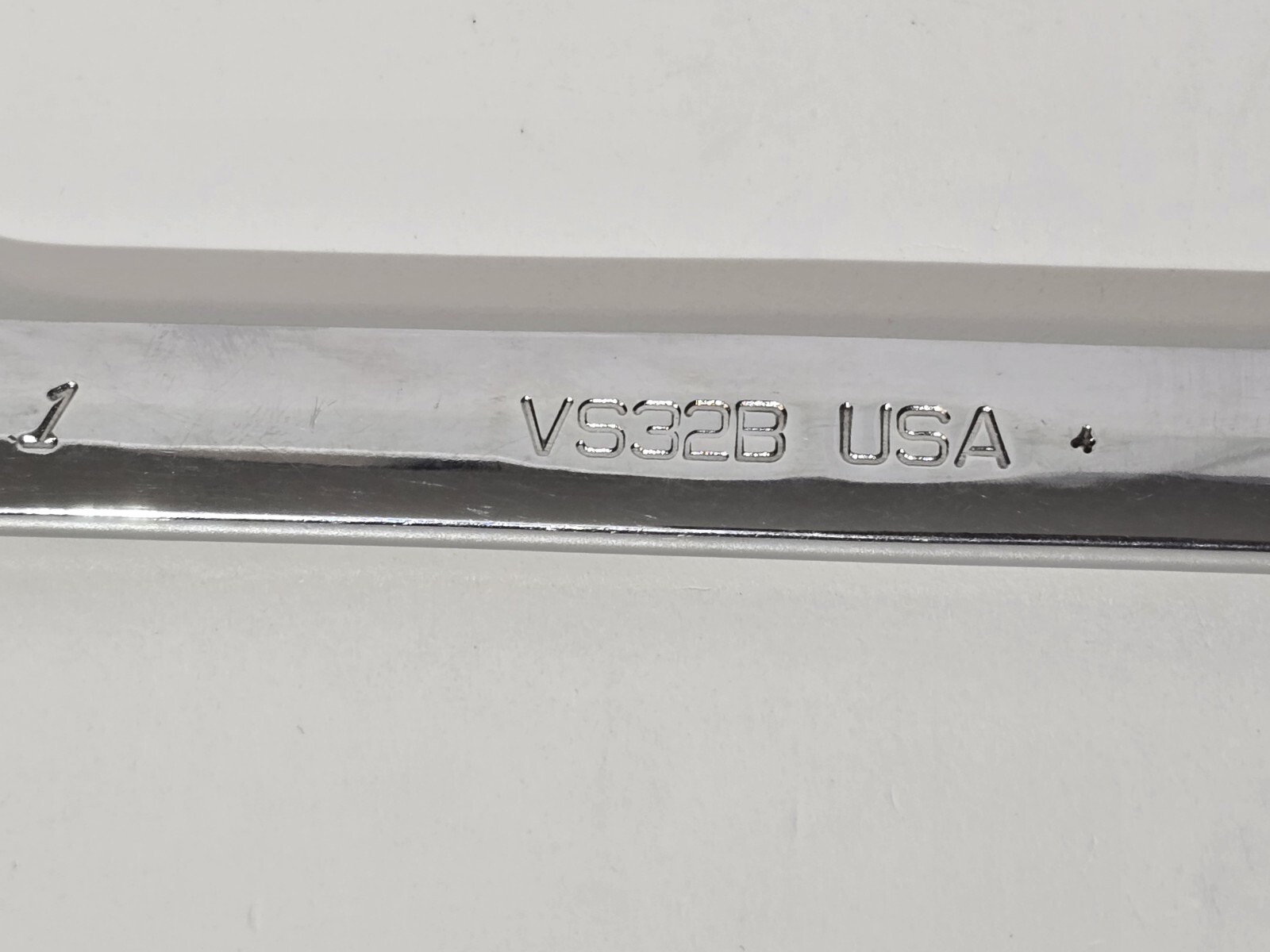 🇺🇸 Snap-on Tools USA NEW 1″ SAE Four-Way Open-End Angle Head Wrench VS32B