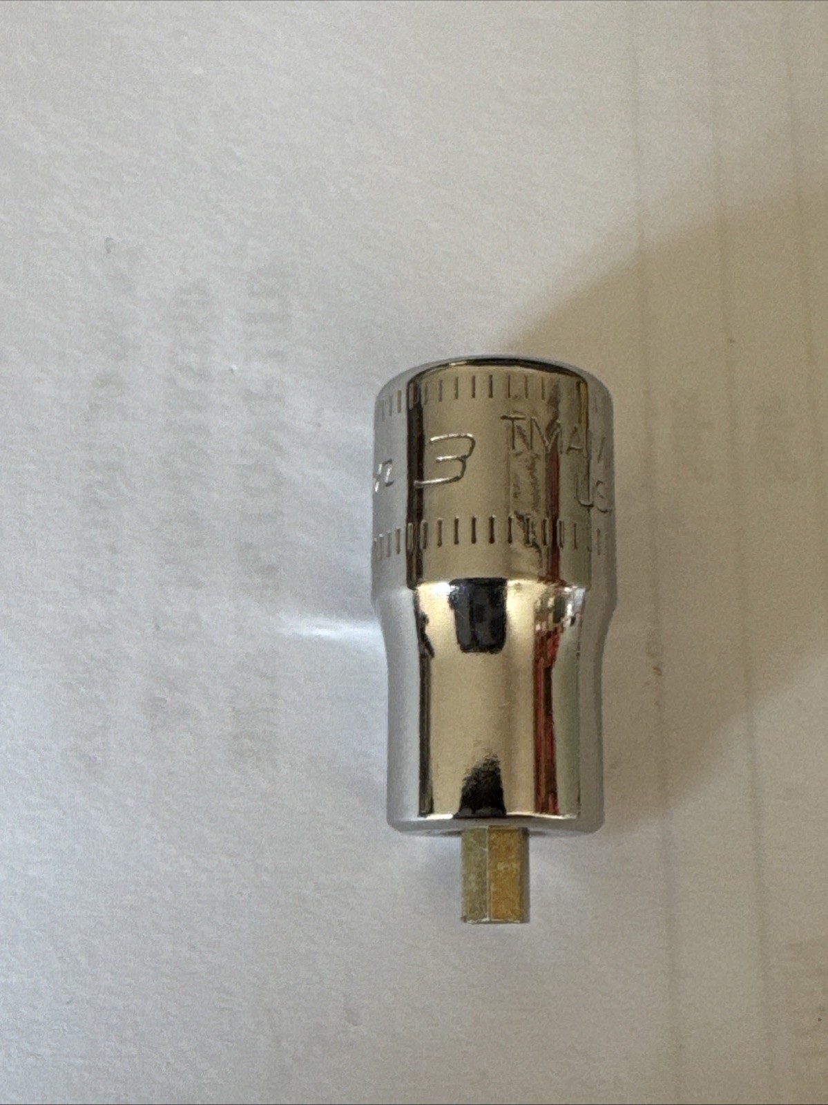 Snap On 1/4 Drive 3mm Stubby Hex Socket NEW