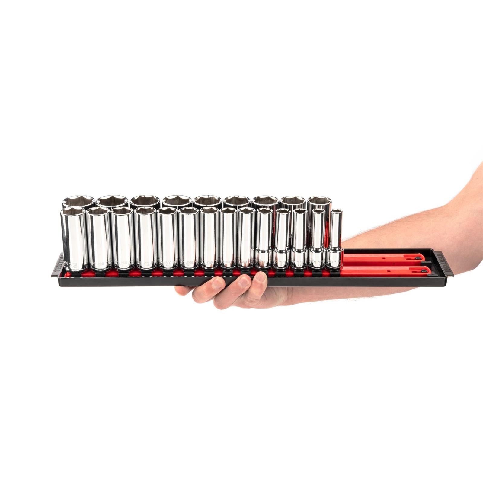 Tekton SHD92215 1/2″ Drive 6-Point Socket Set, 78-Piece