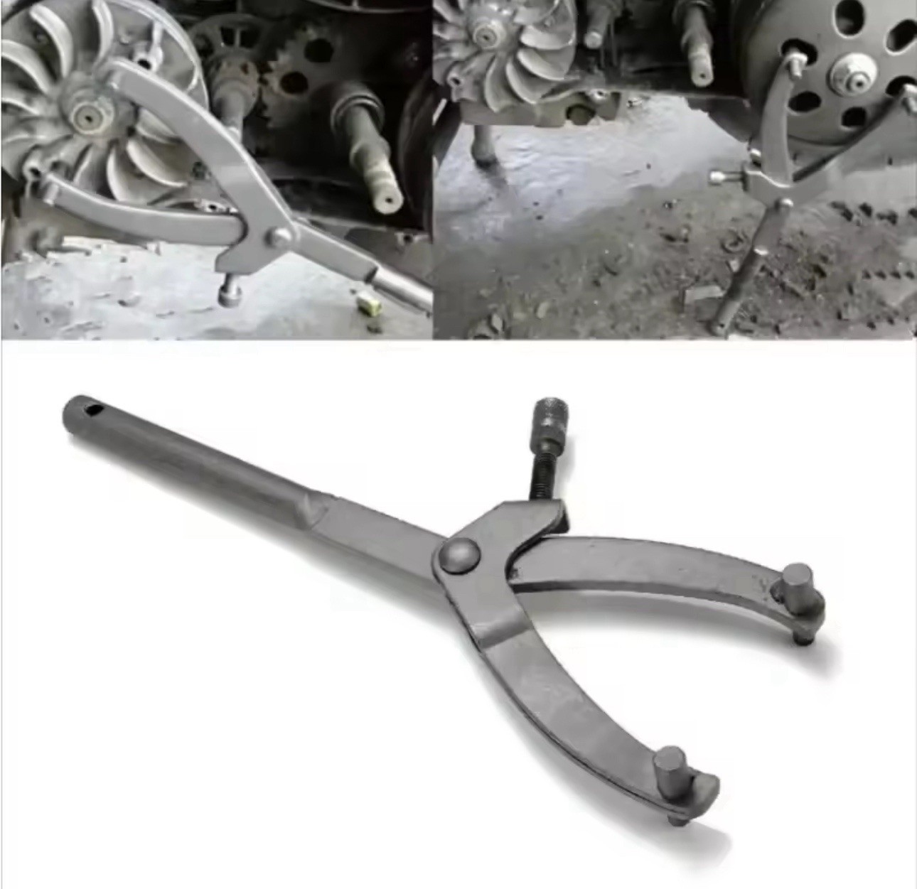 Universal Variator Clutch Flywheel Holding Tool Scooter Moped Motorcycle CVT
