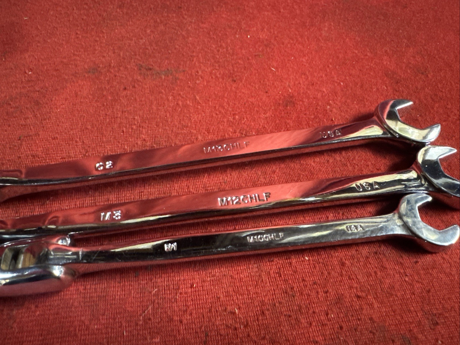MAC TOOLS 10mm 12mm 13mm Metric Combination Flex-Head Box Wrench Set 6 POINT 3pc