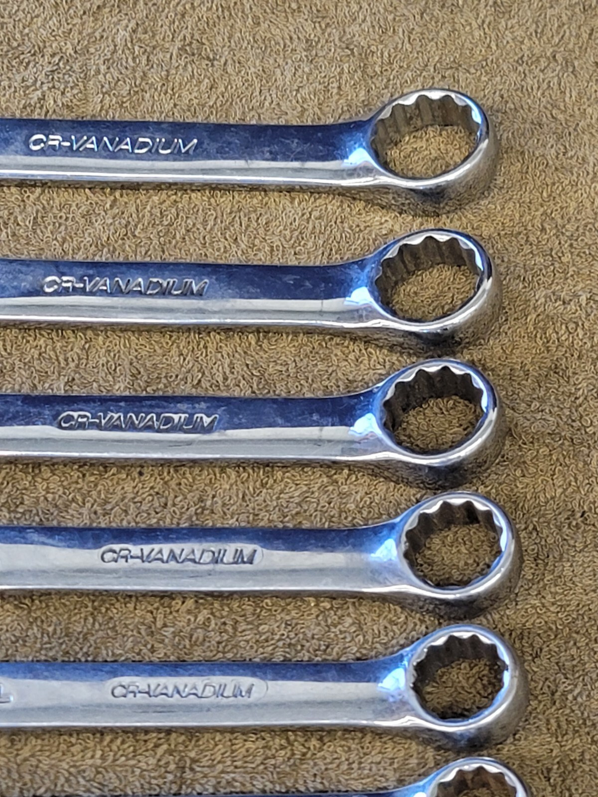 K Tool KTI Sae Combination Wrench Set 1″ 15/16 7/8 13/16 3/4 11/16 1/2 3/8 5/16