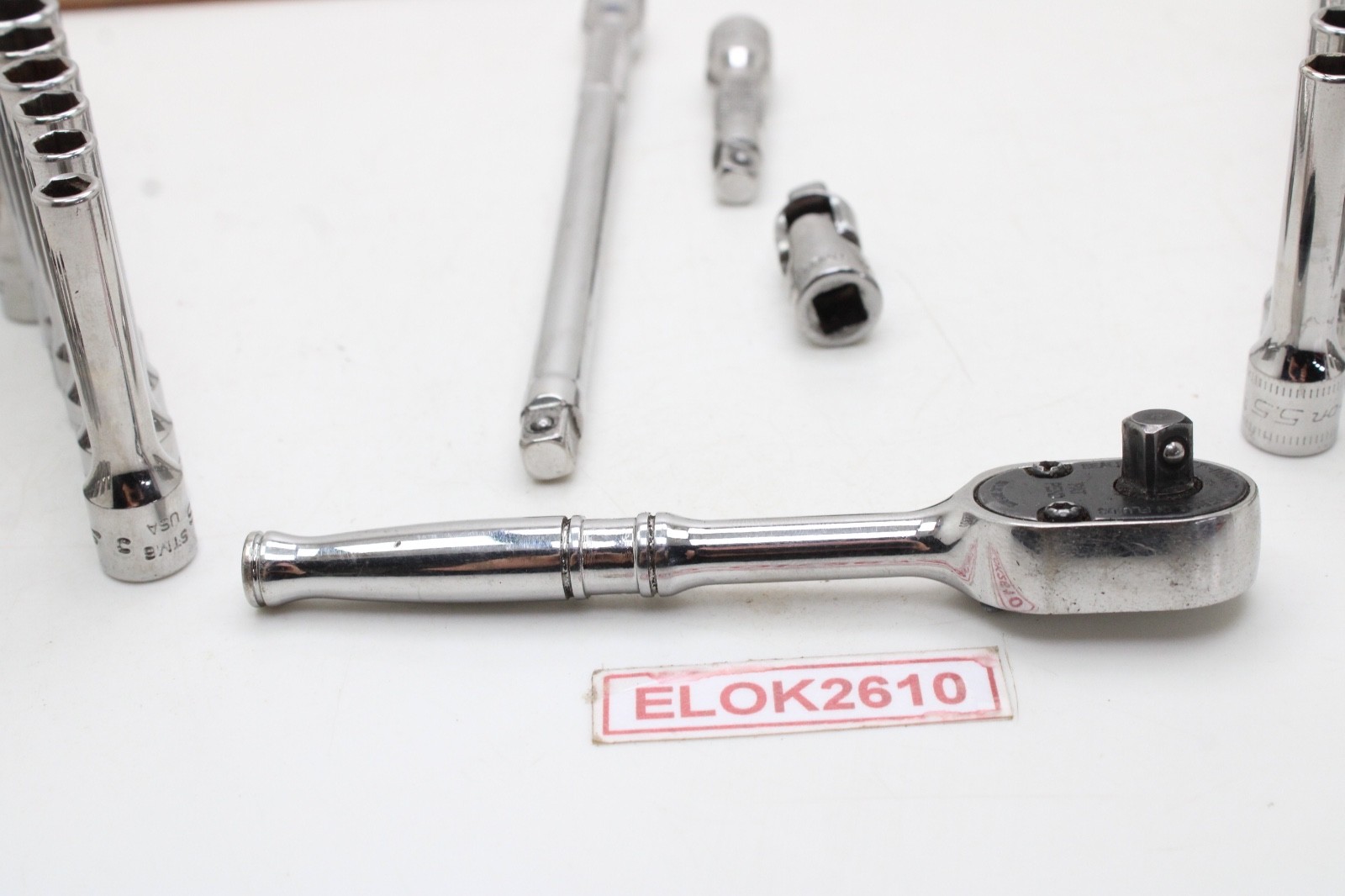 Snap-on 144TMPB 44 Piece 1/4″ Drive 6-Point Metric/ SAE General Service Set USA