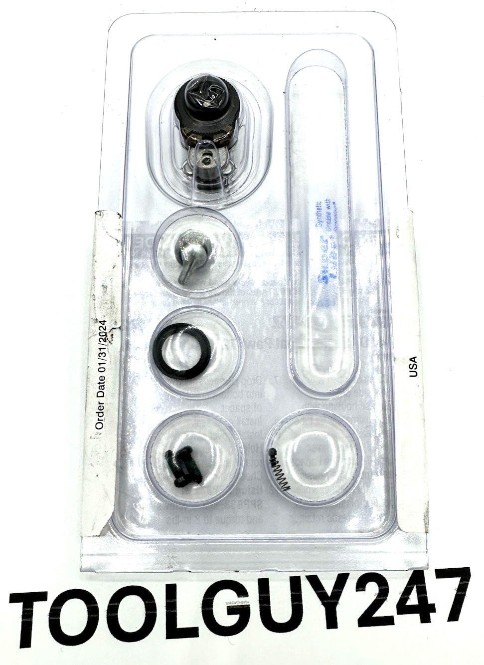 SNAP ON TOOLS USA RKRTM72A 1/4″ Dr Bit Ratchet Repair Kit 72 Tooth FREE Shipping