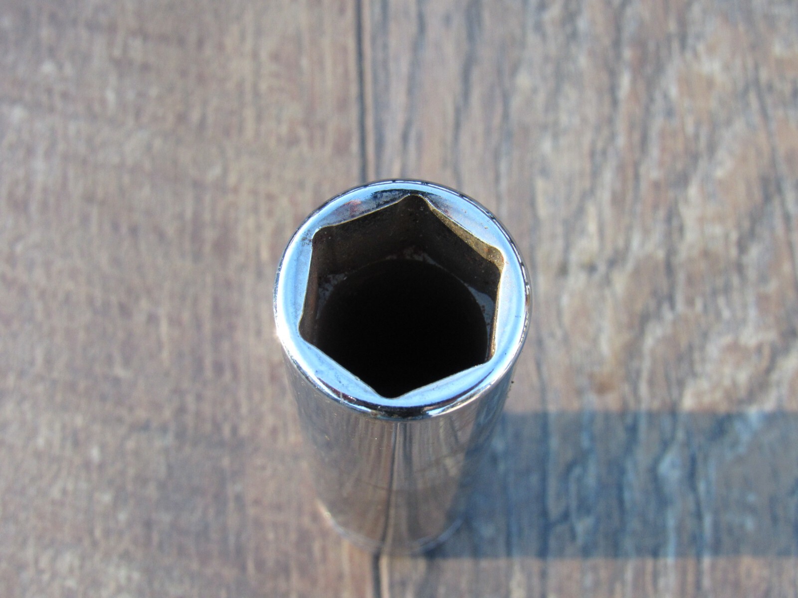 SNAP ON TS221 11/16″ 1/2″ DRIVE SAE 6 POINT DEEP CHROME SOCKET SHIPS FREE 11/16
