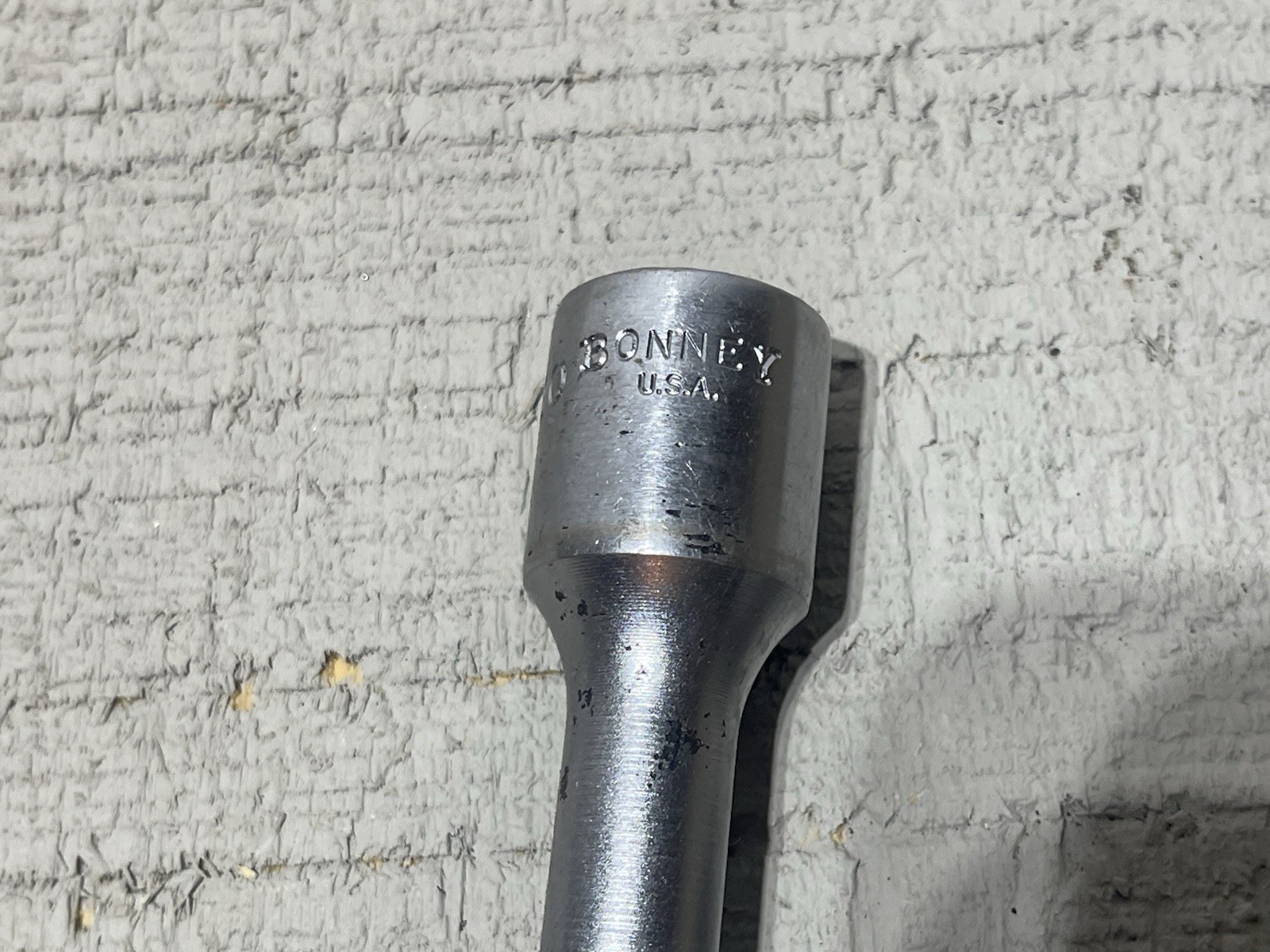 10 inch extension, 1/2 inch drive, Bonney A610, Chrome, USA, Vintage Nice!!’