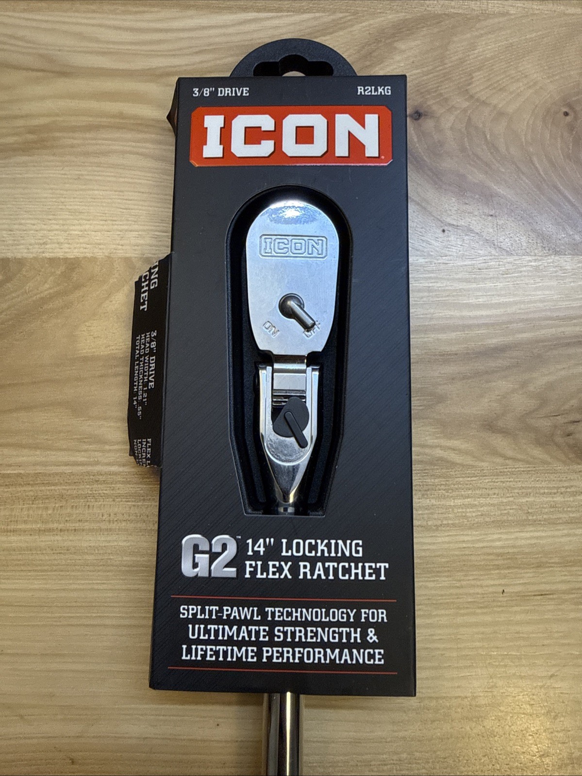 Icon G2 Ratchets 3/8 Drive 10” Standard R2SG , 3/8 Drive R2LKG 14” Flex Head