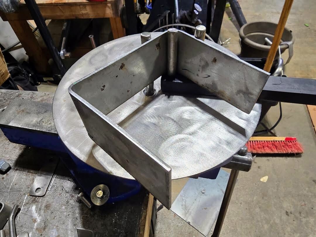 Higley Welding Flat Stock-Rod Bar Bender-Vise Jaw Mount