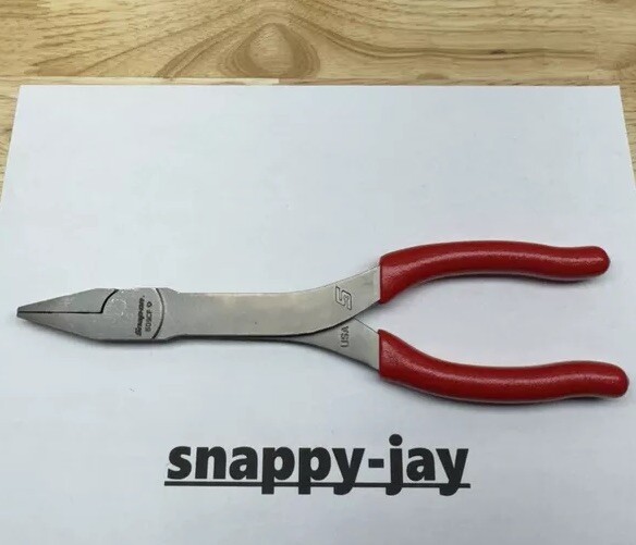 Snap-On Tools USA NEW RED 609CF Pliers *MARKED GRIPS SEE PICTURES*