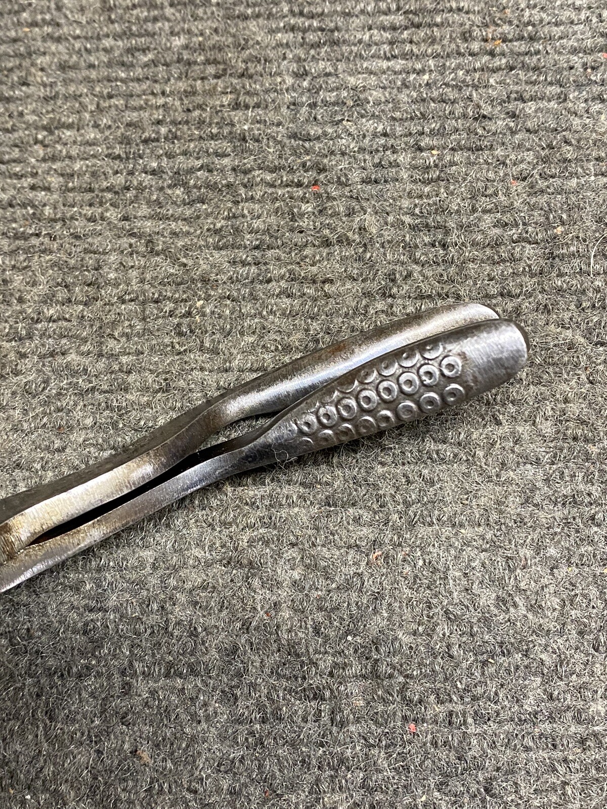 RARE VACUUM GRIP PRE SNAP ON No. 14 STEELDRAULIC PLIERS FORGED STEEL PROD 1921