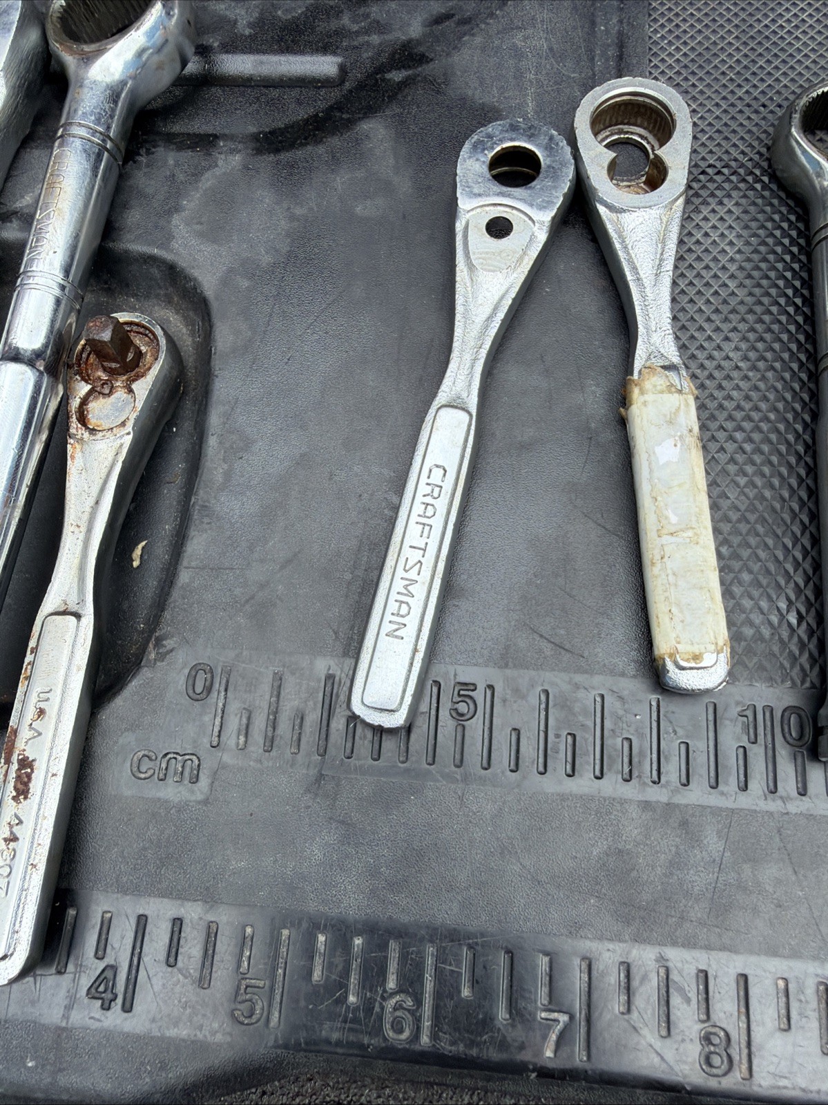 Sears Craftsman 10pcs Ratchet Bodies ONLY NO GUTS 1/2,3/8,1/4” Forgings Warranty