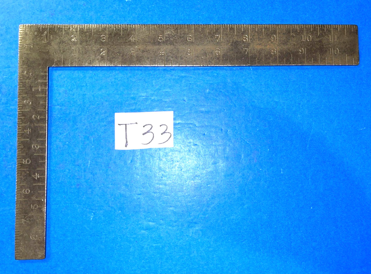EAGLE SQUARE MFG. CO VINTAGE STEEL LAYOUT SQUARE 8″ – 12″ FREE SHIP IN US