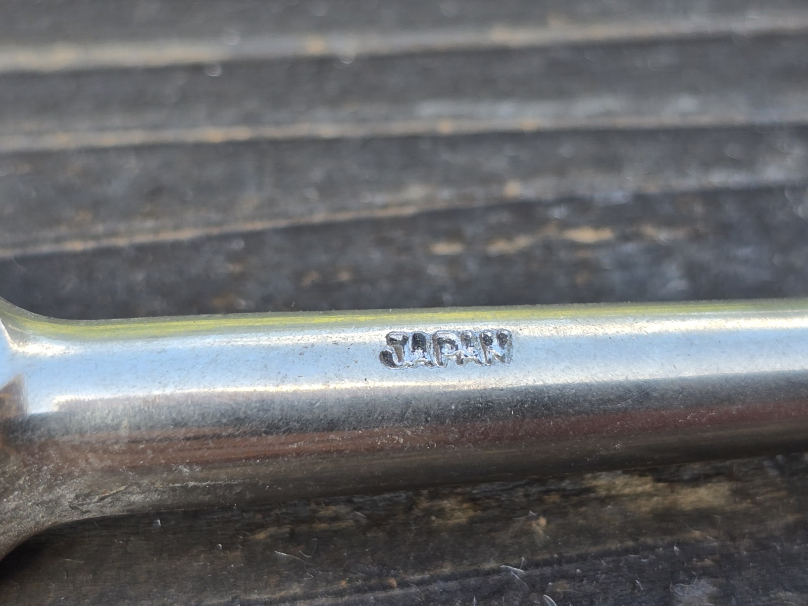 Vintage G/P Ratchet Classic 1/4″ Round Head Chrome Japan Knurled NICE!