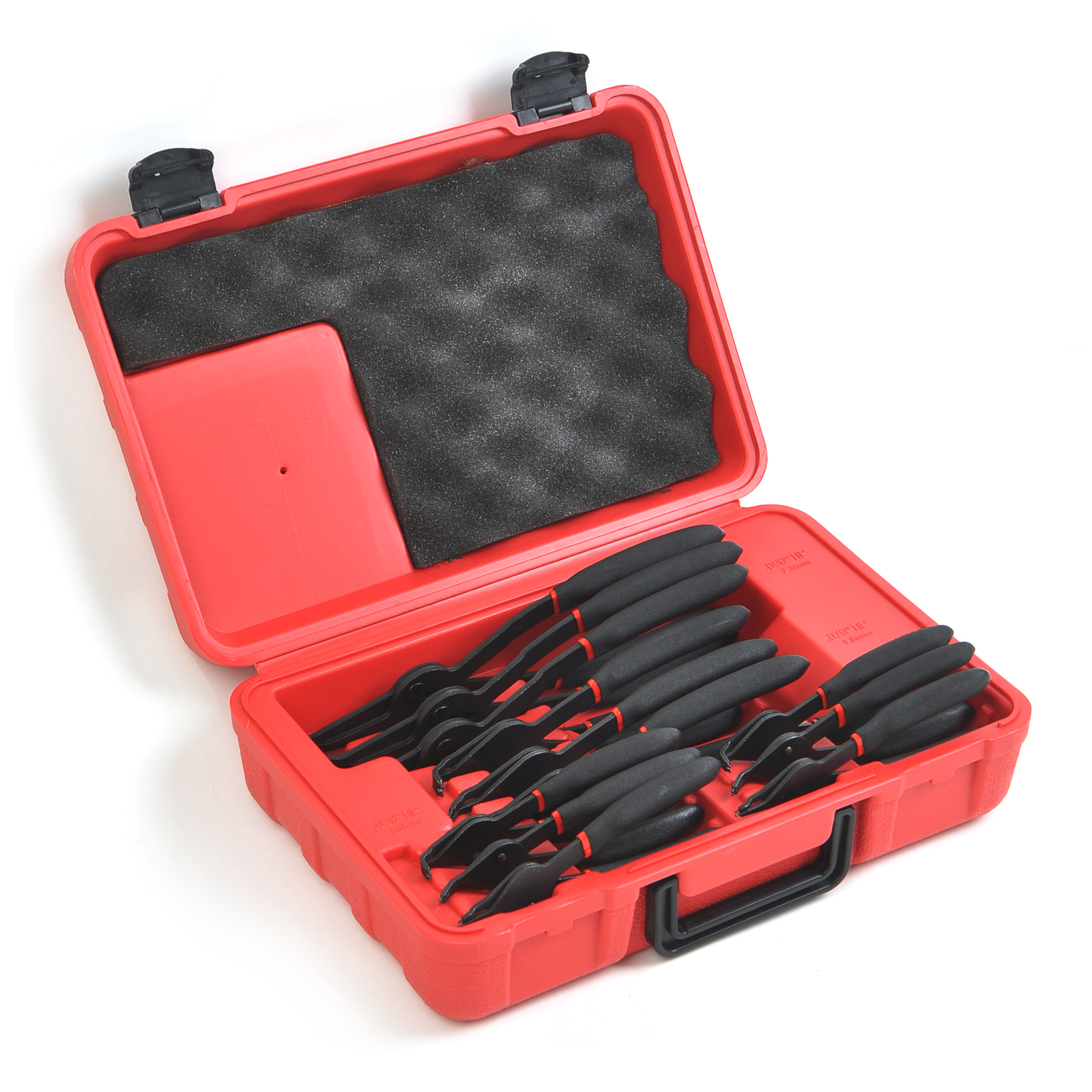 Snap Ring Pliers set 0.038in 0.047in 0.070in 0.090in Fixed Tip Combination Plier