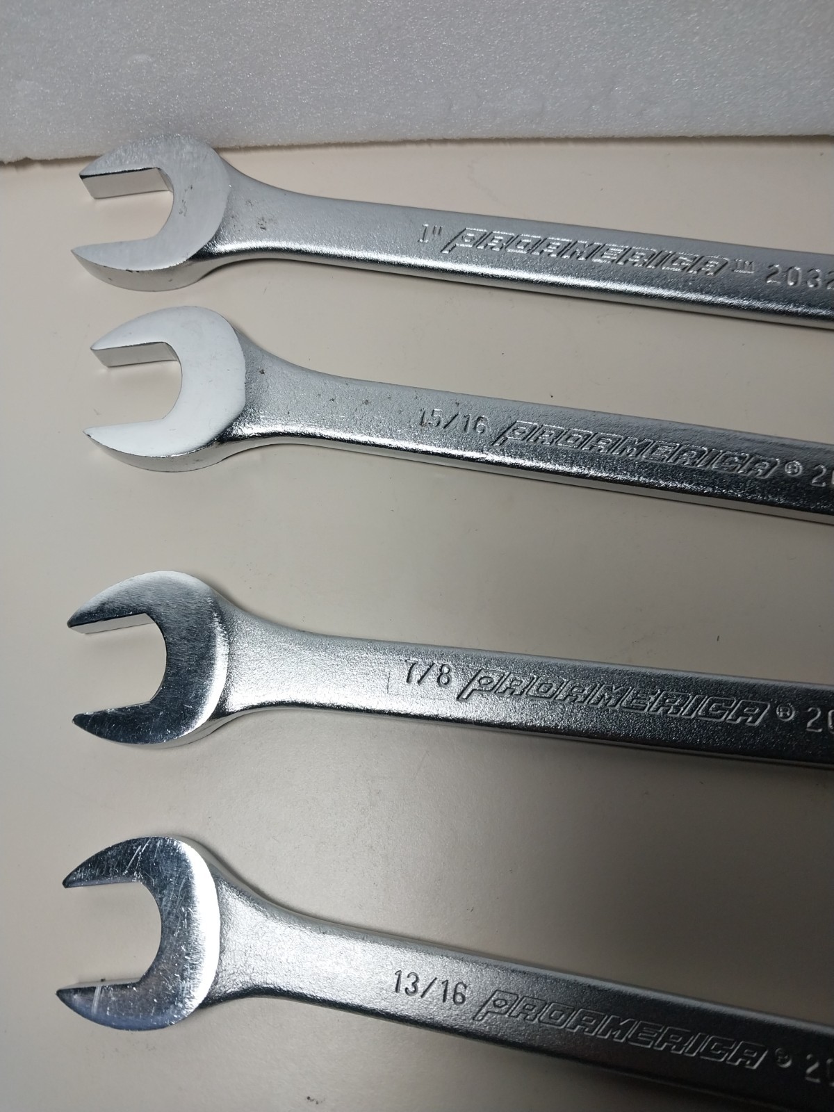6 Pieces Combination Wrenches proamerica 6 Pieces 1″ /15/16 /7/8 /13/163/4/5/8