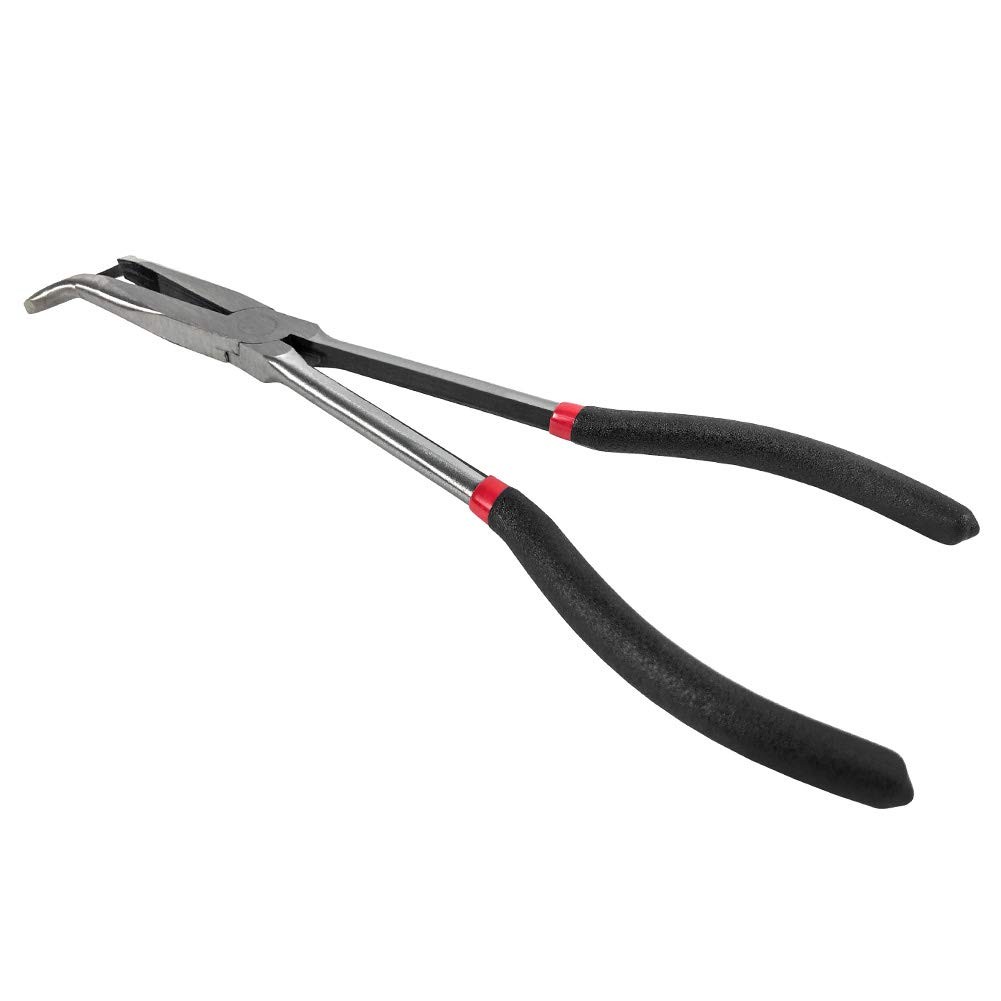 QWOKR Spark Plug Wire Removal Plier Boot Hose Ring Pliers, Black
