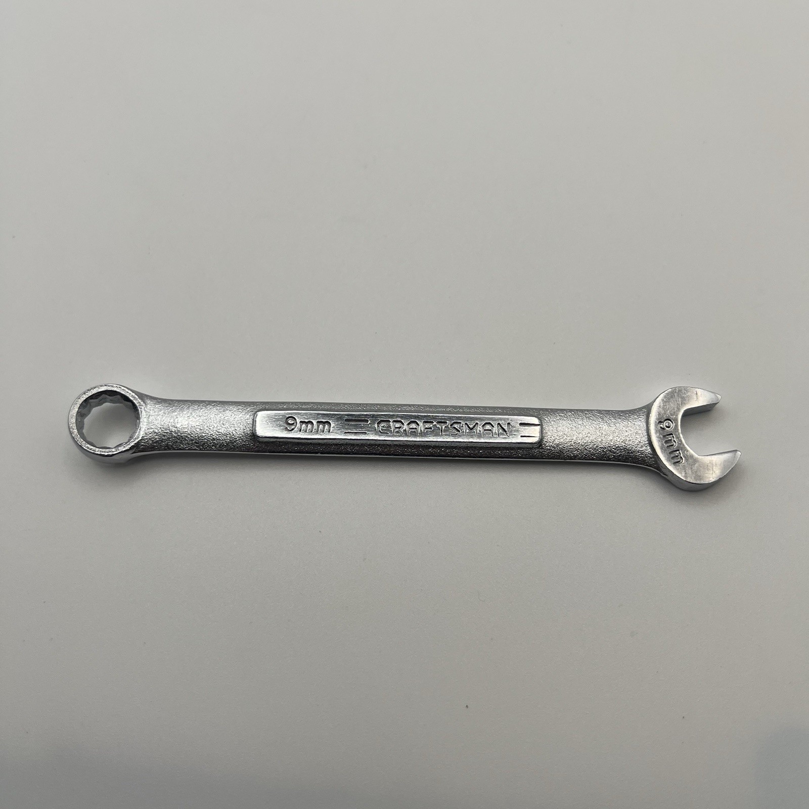 Vintage Craftsman 9mm 12 point Combination Wrench -VV- 42913 Forged in USA