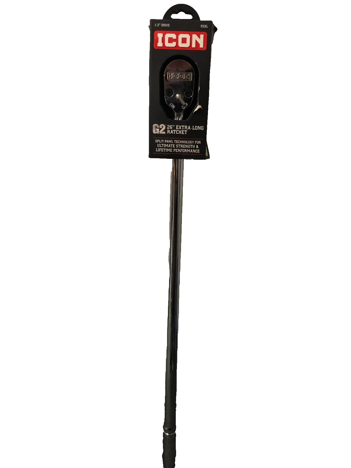New ICON G2 Series 80 tooth R3XL 1/2 Ratchet Extra Long Handle 26 Inches Long