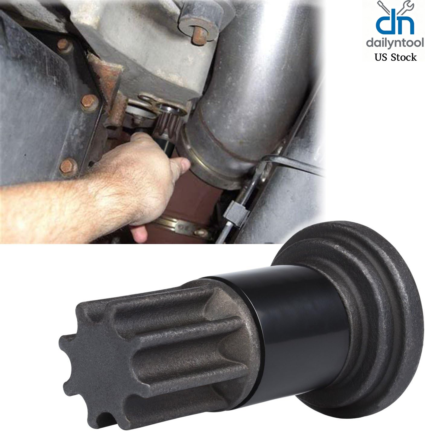 Engine Barring/Rotating Tool for Cummins B/C Series Pickups 3.9L,5.9L,6.7L 8.3L