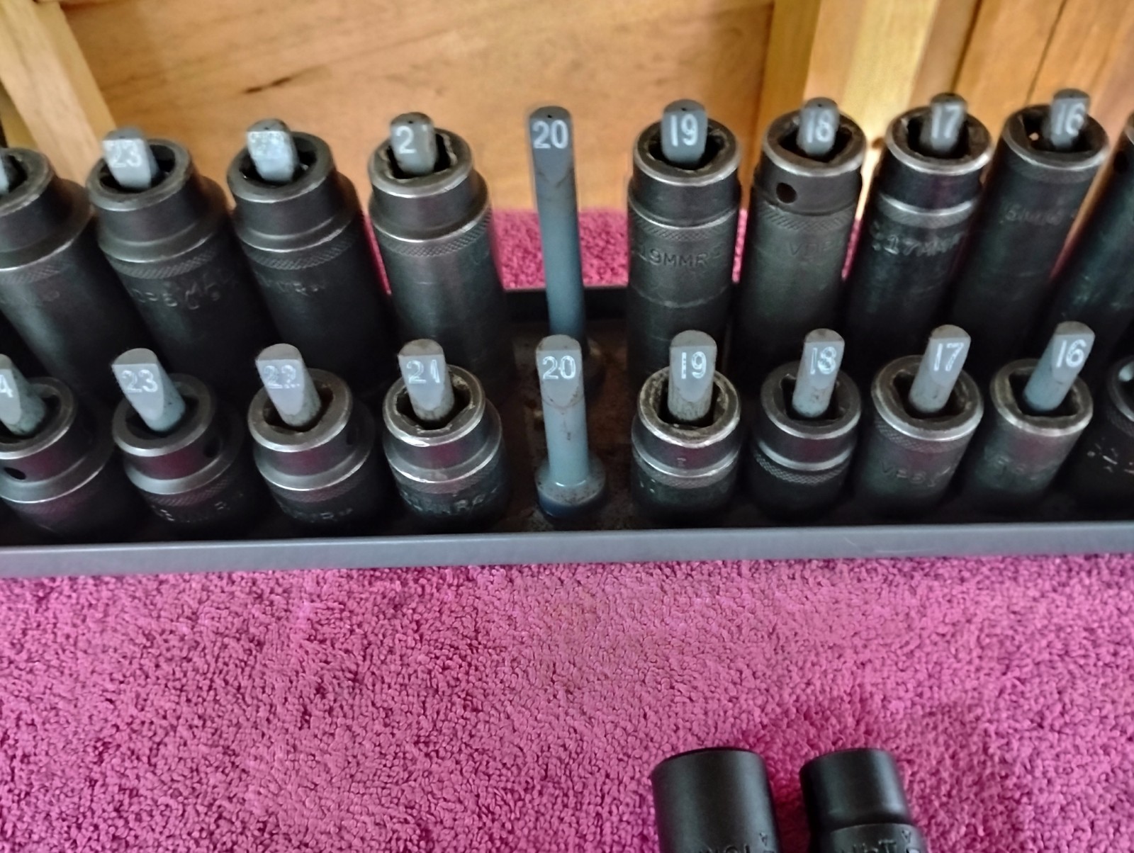 Snap -On & MAC 1/2dr Metric Impact Sockets Deep & Shallow Plus Grey Pneumatic .