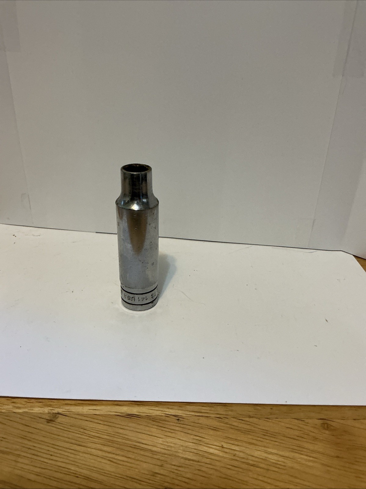 Snap On 1/2 Dr Deep well 6 Pt Socket 7/16 Model TS141