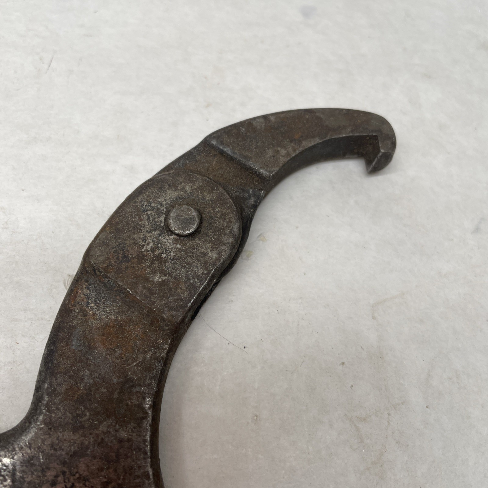 Vintage JH Williams & Co 474 Adjustable Hook Spanner Wrench 474