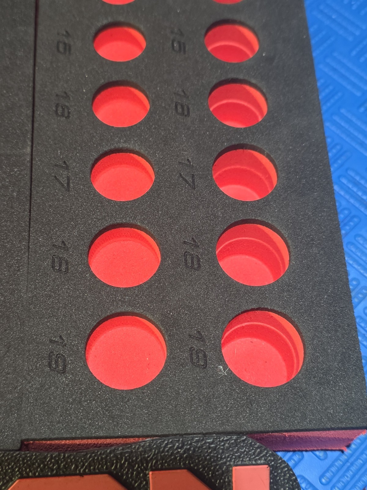 icon professional 3/8 Socket Organizer Foam Inserts METRIC & SAE SET