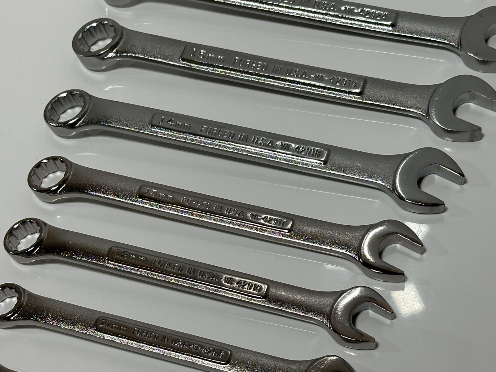 NEW Craftsman Tools USA 47001 VA 9pc Metric 9mm to 17mm Combination Wrench Set