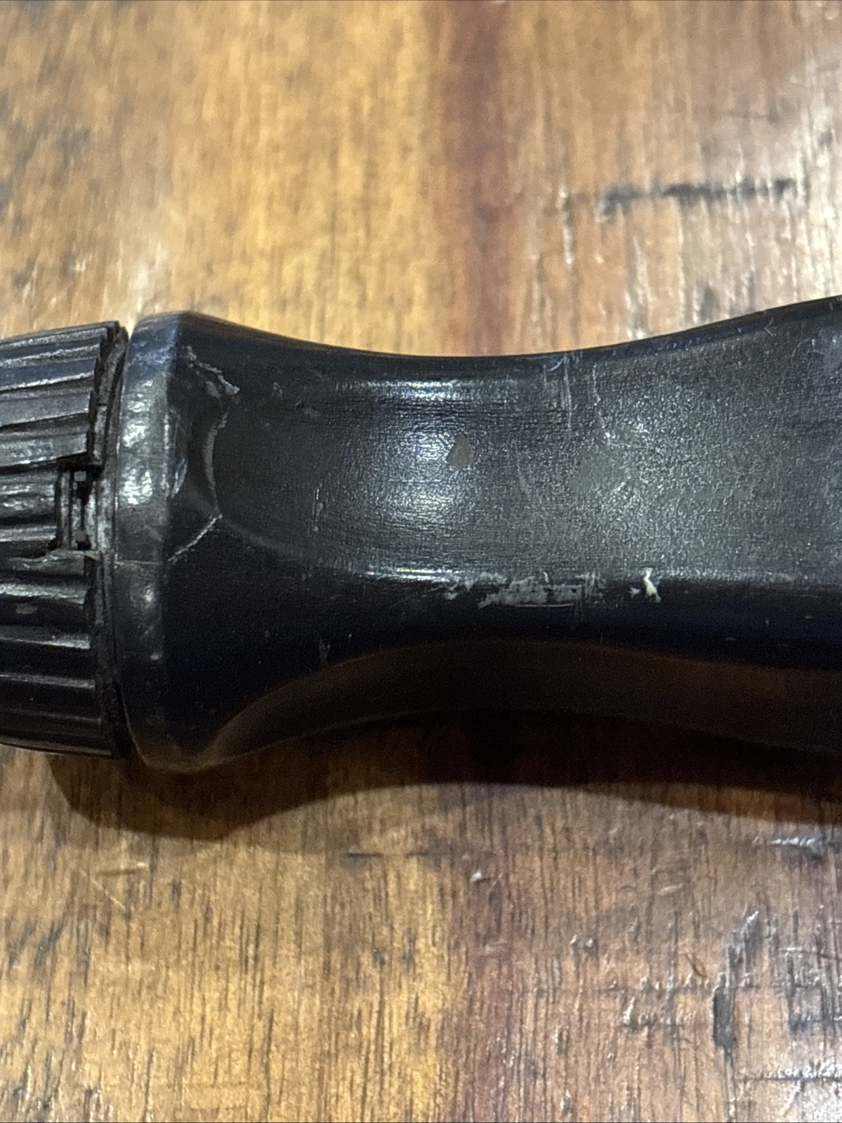 Snap-On 1/4″ Ratcheting Socket Screwdriver Tool Black Handle Driver TMR4 USA EUC