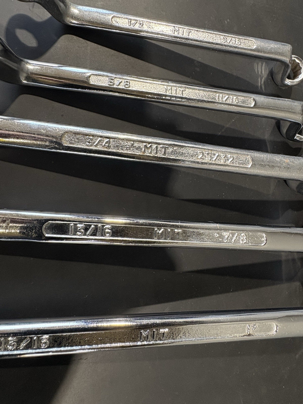 MIT Offset Box End Wrench Set SAE 1/2” to 15/16” 5pc