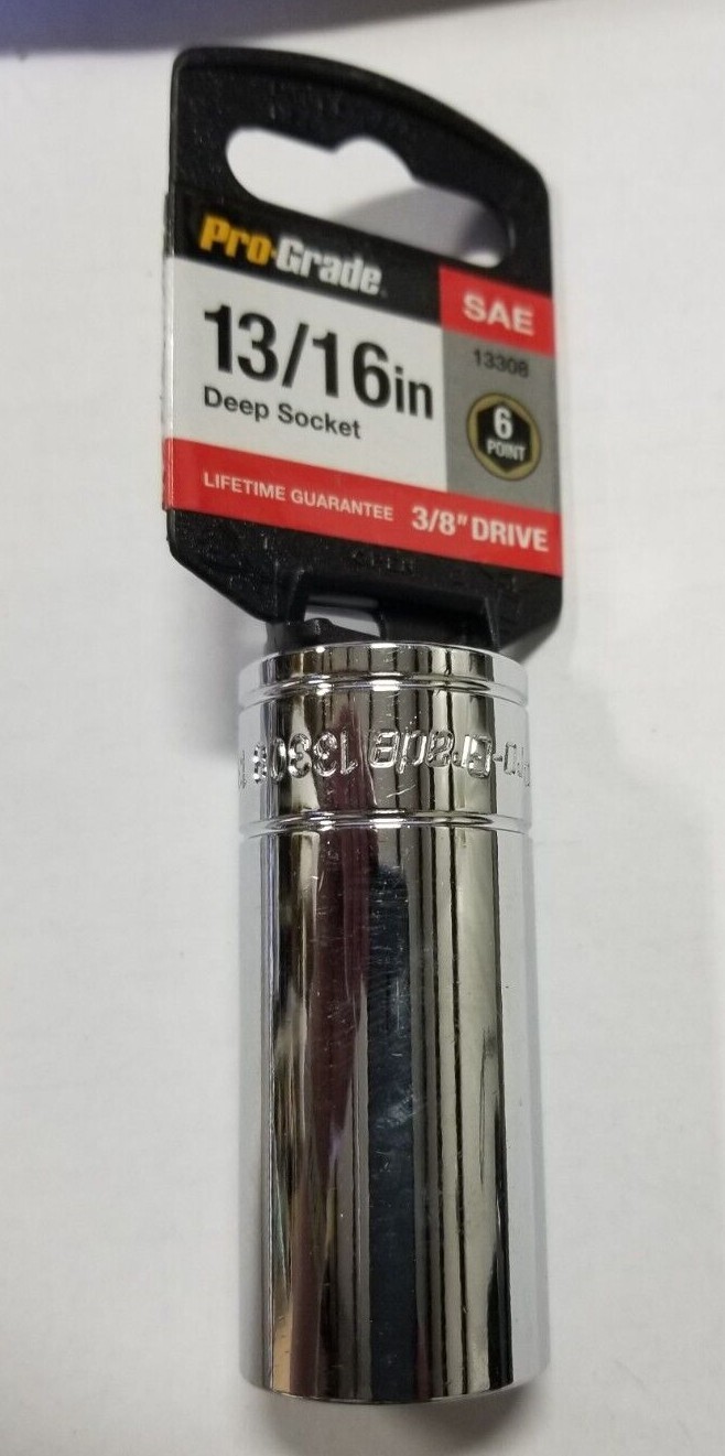 ProGrade 13/16″ Deep Socket 3/8″ Drive #13308