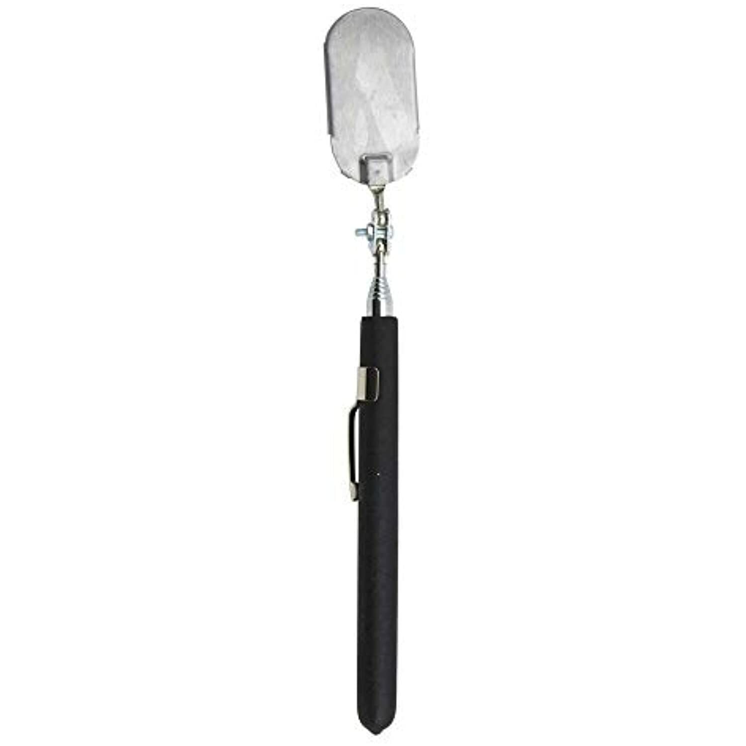 Ullman Devices HTB-2T Oval Pocket Telescoping Inspection Mirror, 1″ x 2″ Mirror,