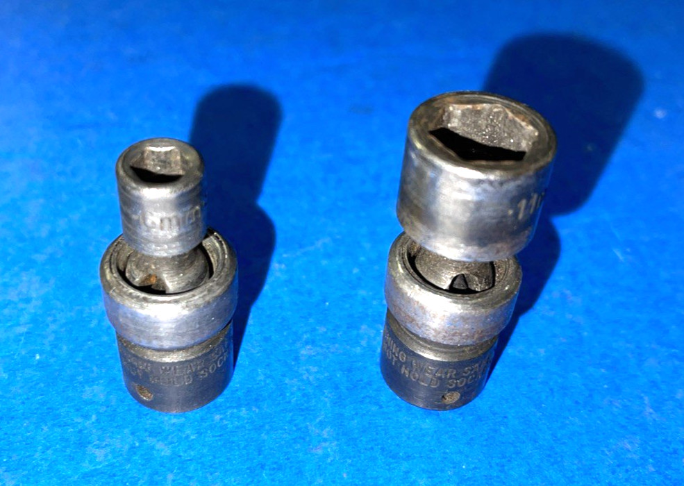 SK TOOLS 4 PIECE 1/4 DRIVE METRIC IMPACT SWIVEL SOCKETS 5, 5.5, 6 AND 11MM