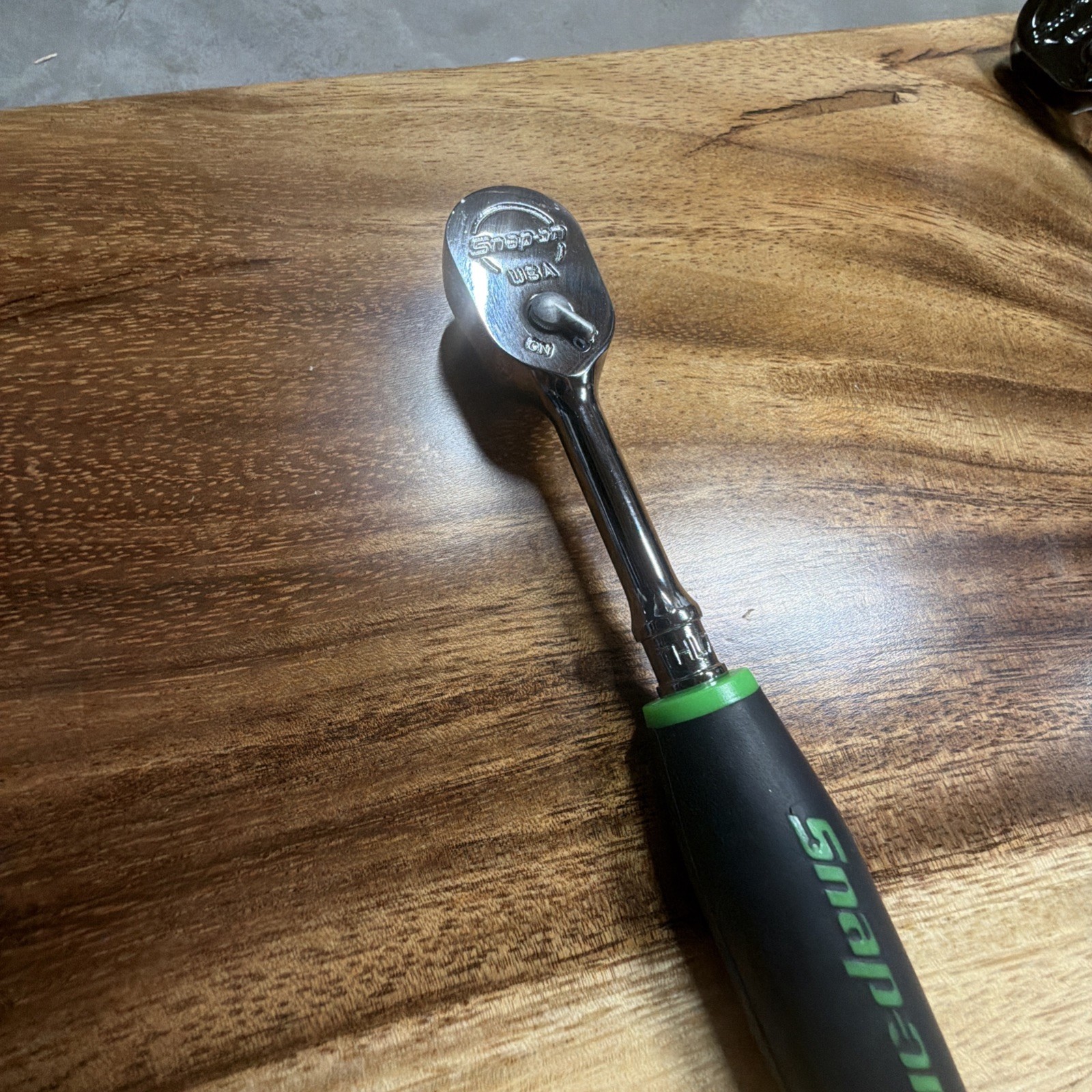 New Snap On THL72 1/4″ Drive Green Soft Handle Ratchet – Free Shipping