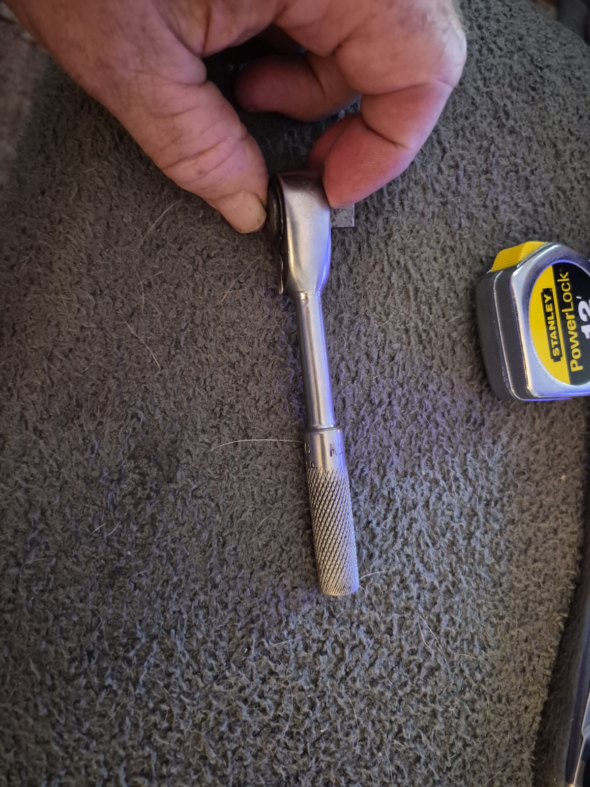 Mac Tools M1RX 3/8″in A 1/4 body Drive 5” Knurled Ratchet