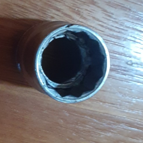 Snap on F140 Socket 3/8″ Drive SAE 7/16″ 12 point