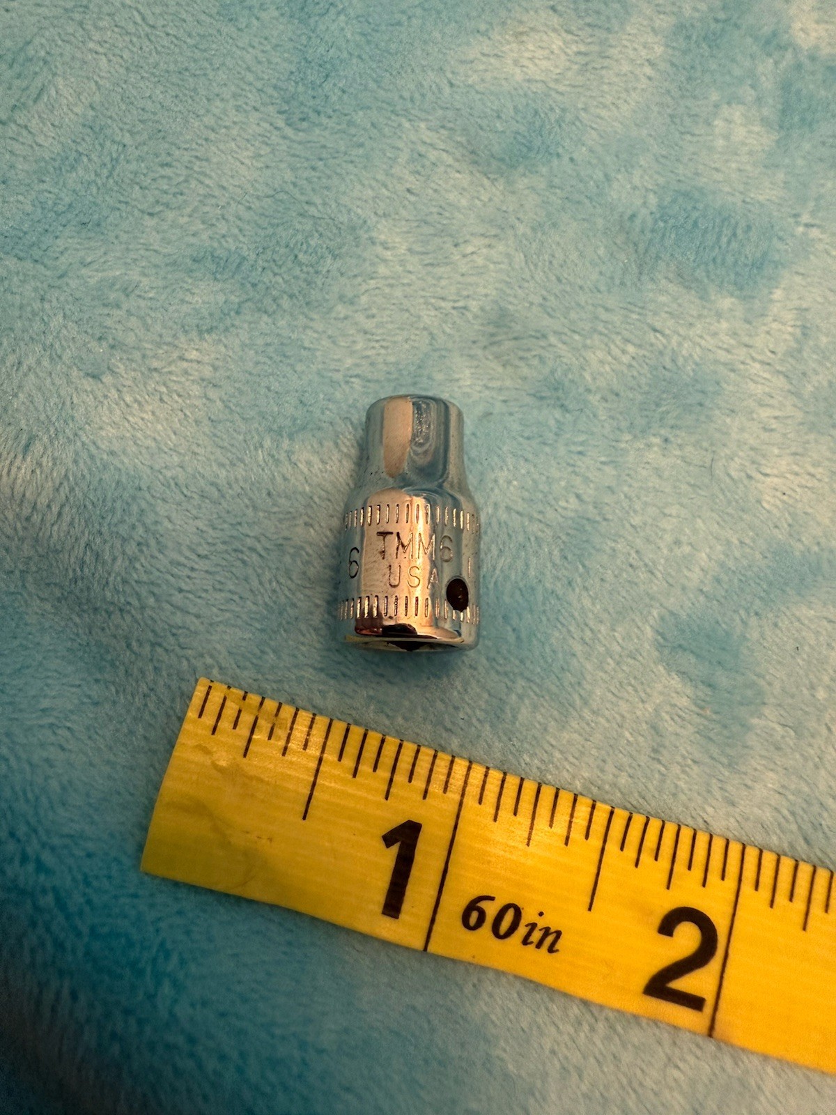 🇺🇸 Snap-on Tools USA TMM6 1/4″ Drive 6 Point Metric 6mm Shallow Chrome Socket