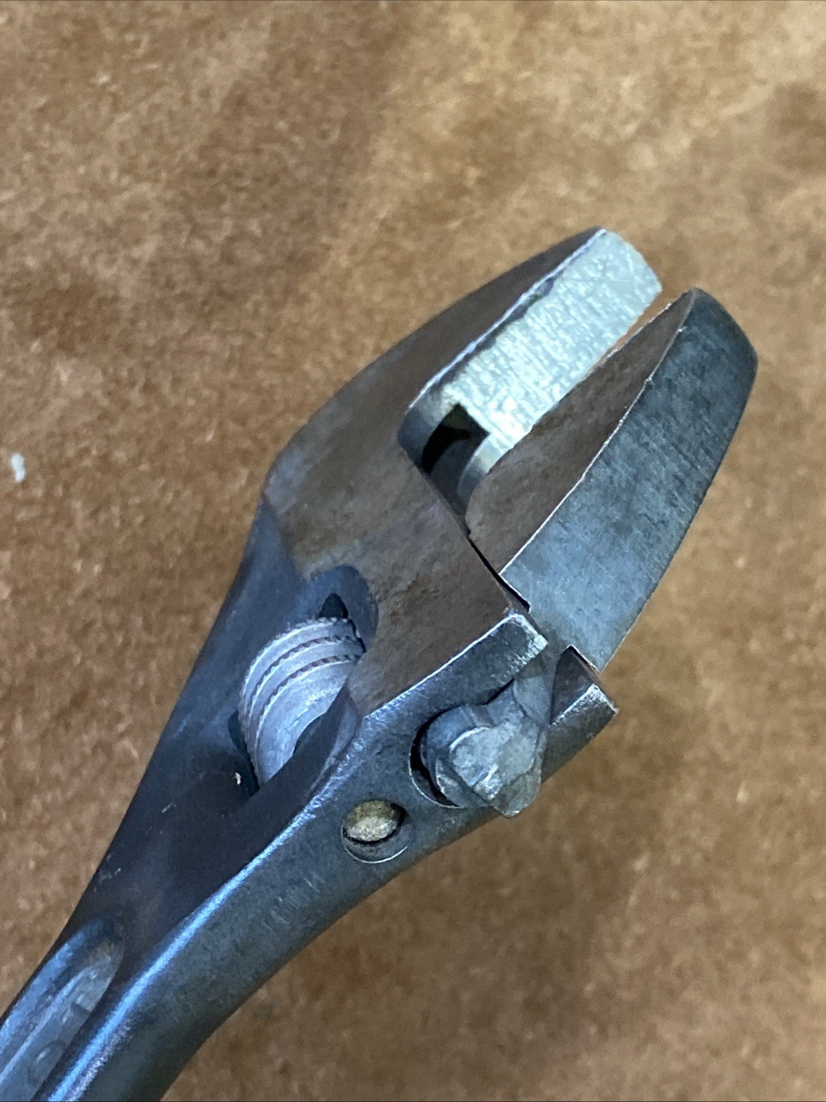Proto 10 inch Adjustable Wrench 710-S Jaws And Wheel Are Tight Solid USA