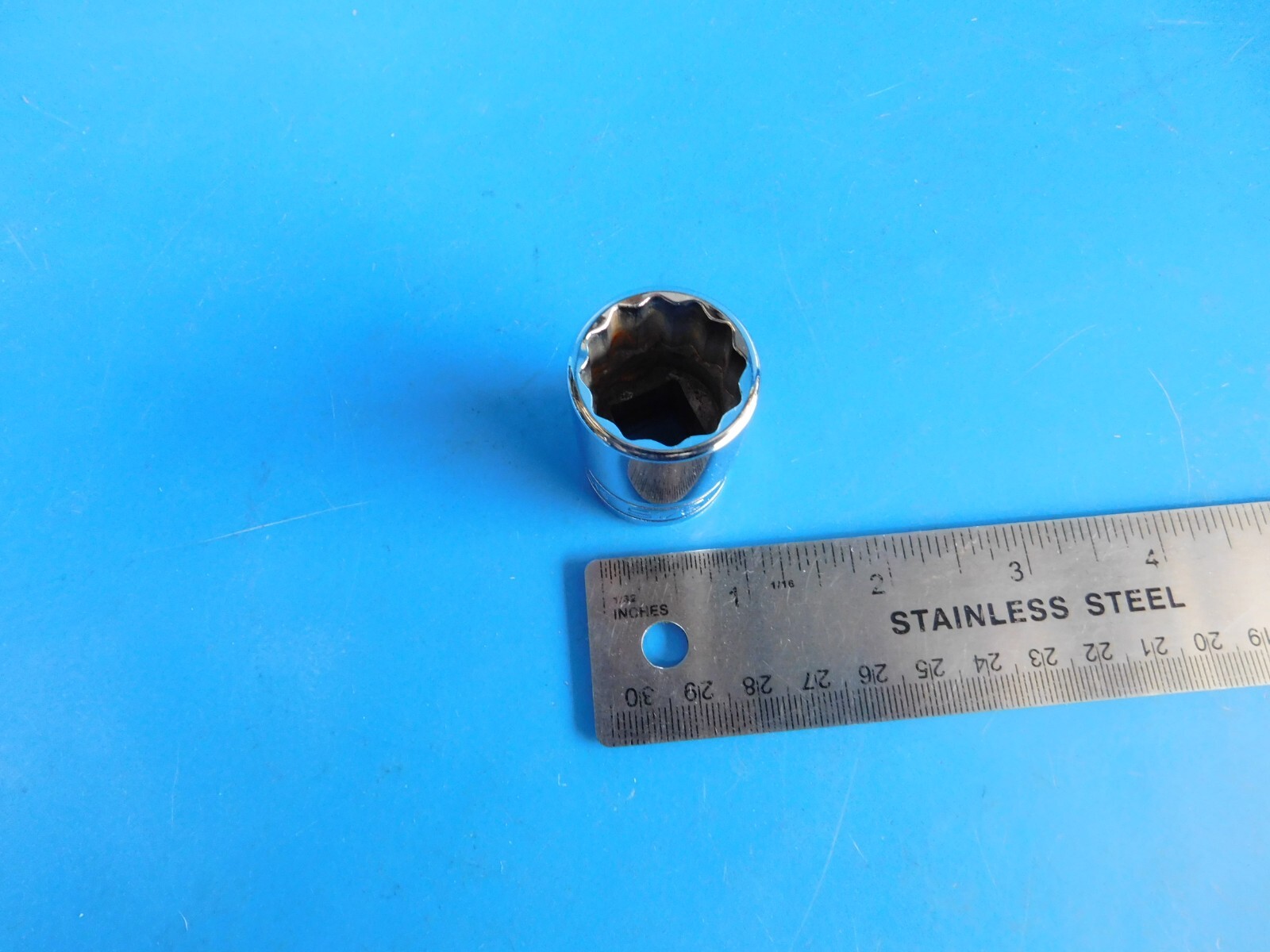 USED, SNAP ON TOOLS «13/16 IN.» 1/2 IN. DR.SHORT 12 PT. SOCKET, PART #SW261