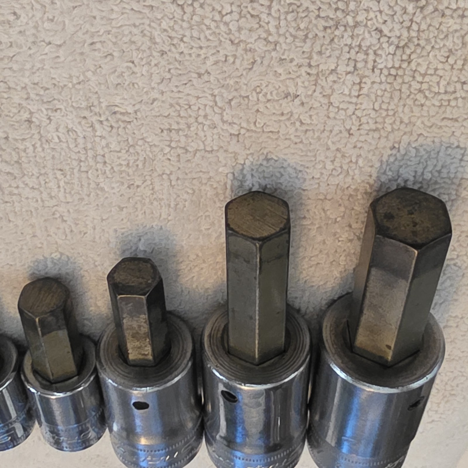Snap 9pc Metric Hex Allen Bit Socket Set 5mm-14mm 3/8”& 1/2″Drive
