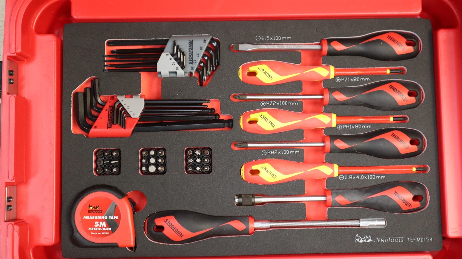 Teng Tool Kit SCE1 118 Piece BRAND NEW! Rolling portable BUY NOW FREE SHIPPING!